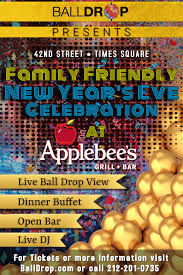 times square new years eve at applebee