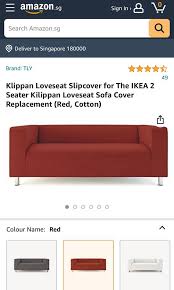 Ikea Klippan Sofa 2 Covers Furniture