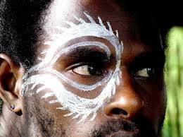 traditional african face body painting