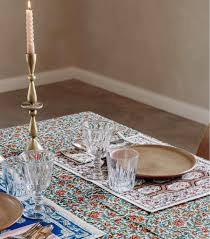 indian rectangular table cloth 55x92