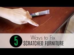5 Easy Ways To Fix Scratched Furniture