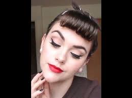 clic pinup halloween makeup tutorial