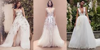 For the more casual bride, there are plenty of minidress options here too, which allow for a major shoe moment. These Spring 2020 Wedding Dresses Are Beyond Dreamy