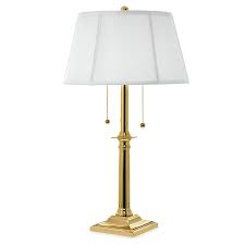 Brass Double Pull Chain Table Lamp Table Lamps Desk Lamps Luxury Lamps Home Decor Scullyandscully Com