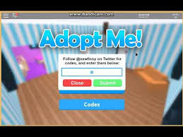 All the adopt me codes updated, we provide you all the available codes in the game so you can earn bucks and other rewards. Adopt Me Codes 2018 07 Youtube