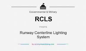 rcls runway centerline lighting