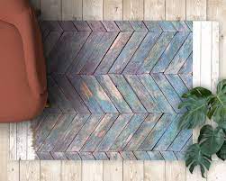 Mixed Pattern Vinyl Plank Flooring