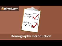 demography introduction geography