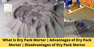 Always read the product specifications to confirm which surfaces and substrates you can apply mortar to, what temperature is recommended for the job and what type of trowel. What Is Dry Pack Mortar Advantages Of Dry Pack Mortar Disadvantages Of Dry Pack Mortar