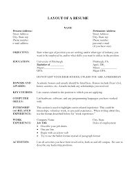 Free Resume Layout Example By Iamber Resume Templates