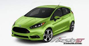 official ford fiesta st color thread