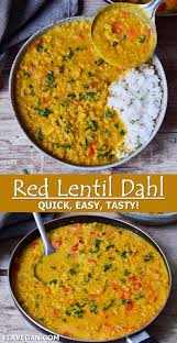 red lentil dahl best recipe elavegan