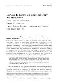 pdf edge essays on contemporary art education pdf edge 20 essays on contemporary art education
