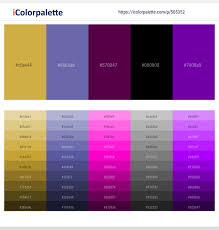 peru and purple color tone combinations