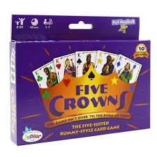 Spinmaster juego de mesa rummy o básico incluye 4 porta fichas par ordenar las tuyas y ser el vencedor. Five Crowns Card Game Target