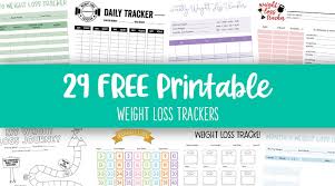 weight loss trackers 29 free