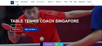 table tennis lessons in singapore