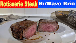 rotisserie steak nuwave brio 14q