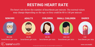 resting heart rate chart influencers