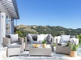 Rattan Garden Furniture Set Mailand Rattan Lounge For Garden Terrace Balcony Couch Rattanlounge Light Grey