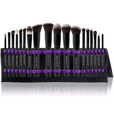 shany artisan s easel 18 piece elite cosmetics brush collection black