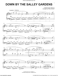 sheet for piano solo