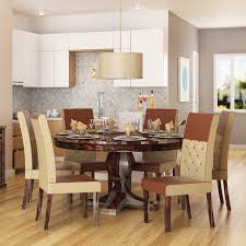 All details about 6 chair dining table price will be listed along with product descriptions and emi options. Hosford Handcrafted Solid Wood Round Dining Table And 6 Chairs Set