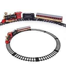 Children Electric Classic Train Set With Music And Lights