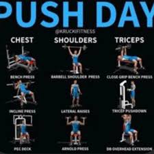 push chest shoulders triceps b free