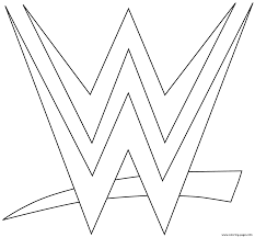 You can also upload and share your favorite wwe logo wallpapers. Wwe Logo Coloring Page Coloring Pages Printable