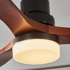 Black Color Smart Ceiling Fan