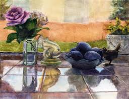 Still Life In Watercolor 5 Painters On