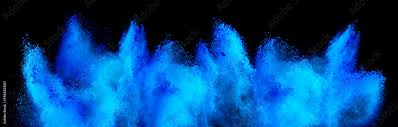 Cyan Blue Holi Paint Color Powder