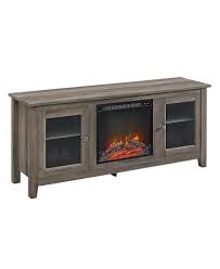 walker edison fireplace tv console for
