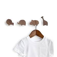 Wooden Animal Wall Hooks Wall Hooks