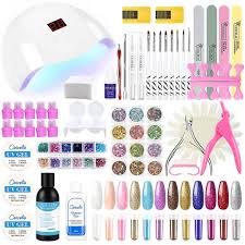uv gel starter kit with 36w nail dryer
