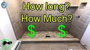 walk in shower cost you