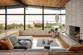 Living Room Sofa Media Cabinet Design