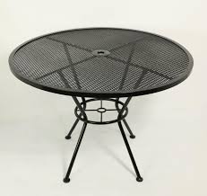 Round Metal Outdoor Table Hot 50