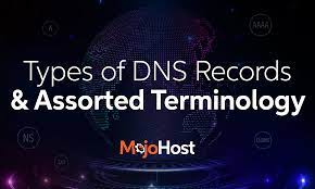 types of dns records and other terms