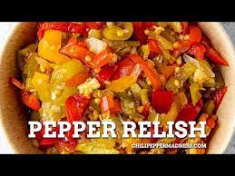 hot pepper relish recipe chili pepper