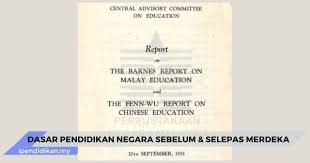 Wawasan kebangsaan menjadi pilar penting keberhasilan masyarakat dalam sebuah bangsa untuk mencapai tujuan bersamanya. Dasar Pendidikan Kebangsaan Sebelum Dan Selepas Merdeka