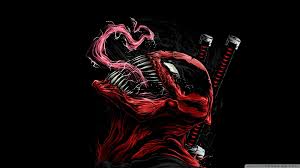 deadpool venom ilration artwork