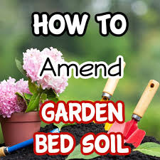how to amend raised garden bed soil for
