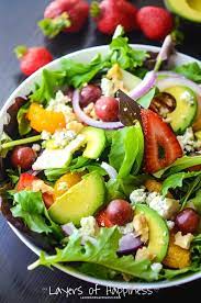Summer Fruit Chopped Salad Layers Of