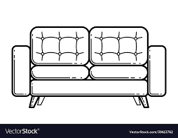 Comfortable Sofa Furniture Or Icon