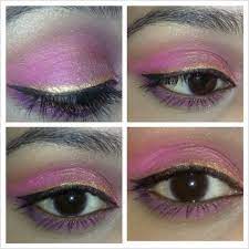 purple outfit inspired eye makeup tutorial