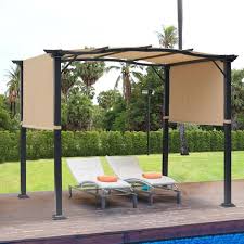 Outsunny Outdoor Retractable Gazebo