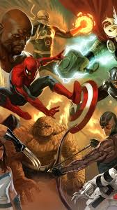 marvel comics superheroes art picture