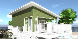 The S Beach House Plans Small